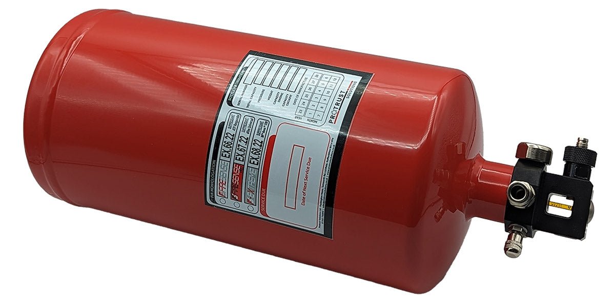 SKU: FIA23 - E4S SPA Technique 4.0L AFFF FireSense Steel Electrical/Automatic Fire Suppression System - Racing Fire Systems