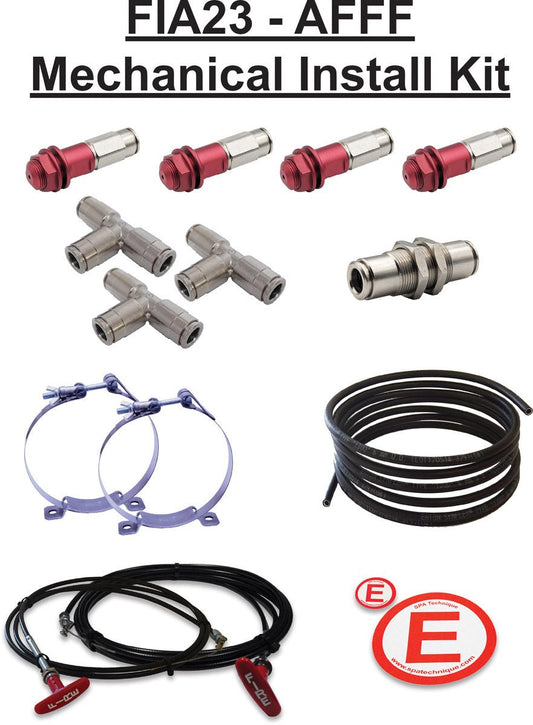 SKU: FIA23 - FS4L SPA Technique 4.0L ATF FireSense Steel Mechanical Fire Suppression System - Racing Fire Systems